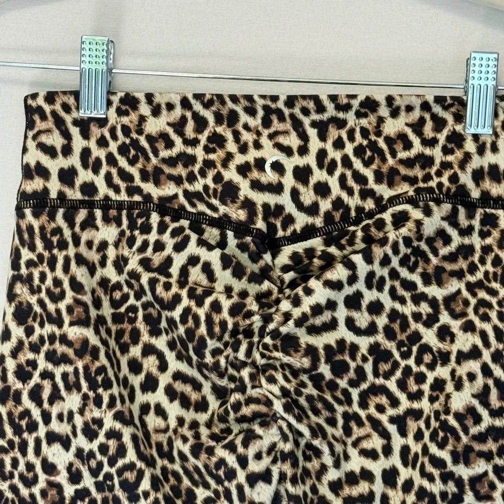 ZYIA Active‎ Leopard Print High Waisted Athletic Leggings Women's Size 6-8